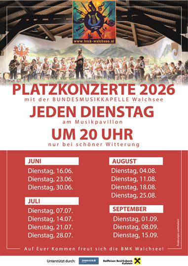Platzkonzert Walchsee