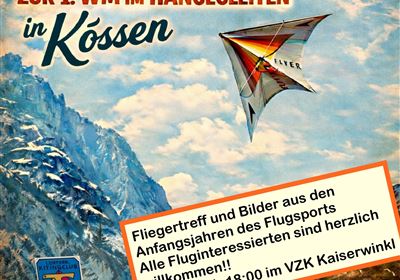 50 Jahre 1. WM im Drachenfliegen in Kössen
