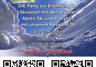 "Winter Opening Party" @ Cafe Bar Enjoy