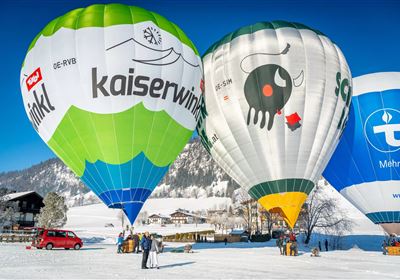 Kaiserwinkl Alpine balloning