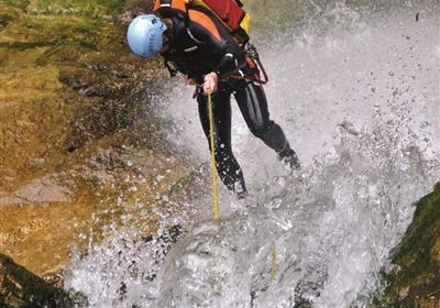 Familien-Canyoning