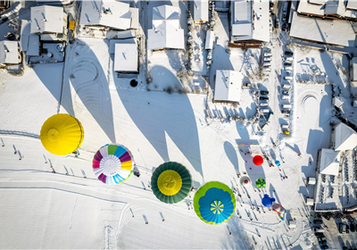 Kaiserwinkl Alpine ballooning