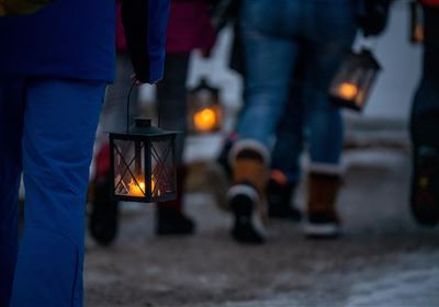 Mystische Nachtwanderung in Walchsee