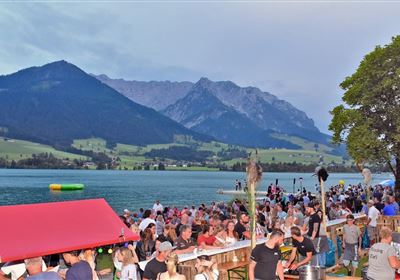Lake festival in Walchsee
