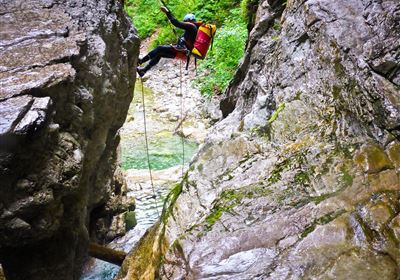 Canyoning "Wilde Wasser"