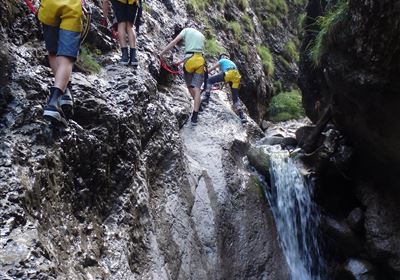 Canyon trekking