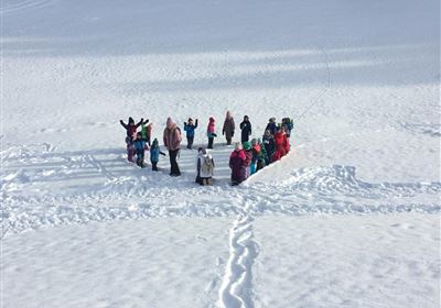 Kreative Winterwerkstätte "Spuren im Schnee"