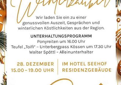 Winterzauber im Seehof