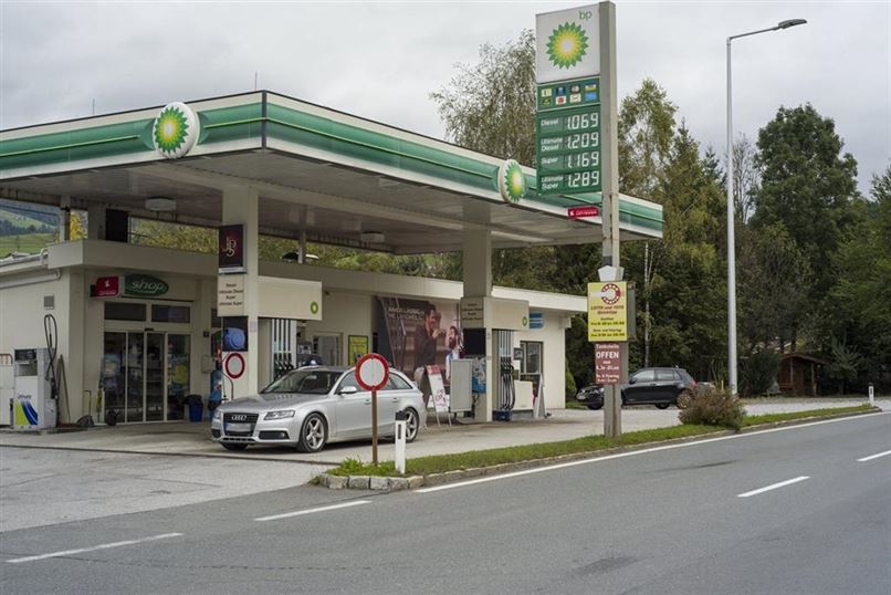 BP Tankstelle Kössen