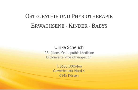 Osteopathie und Physiotherapie