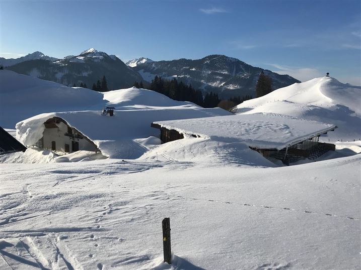 Stubenalm im Winter 2