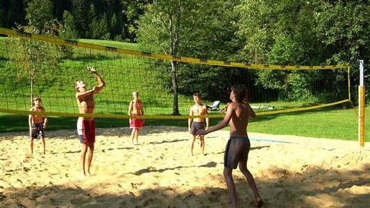 Beachvolleyball court Eurocamp