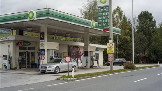 BP Tankstelle Kössen