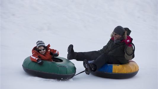 Snowtubing Peternhof