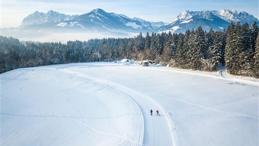 Kaiserwinkl cross country skiing days 