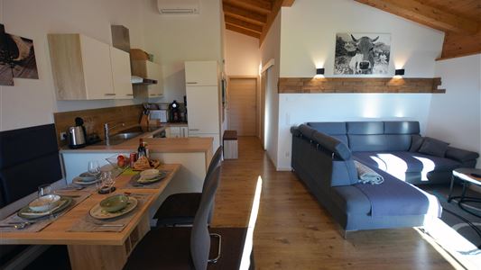 Apartment, shower, toilet, 1 bed room