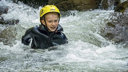 Kids-Canyoning
