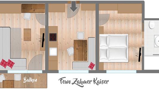 Ferienwohnung Kaiserblick