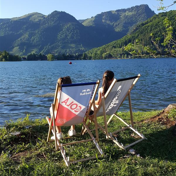 Chillen am See