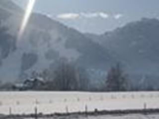 Ausblick Unterberg Ferienwohnung Waldesruh Winter