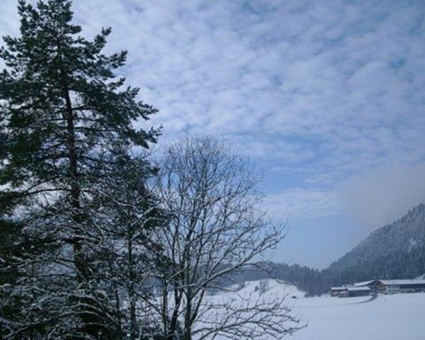 Blick vom Balkon