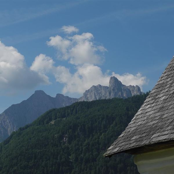 Blick zum Wilden Kaiser