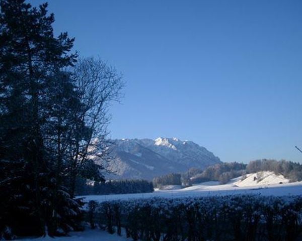 Blick zum Zahmen Kaiser