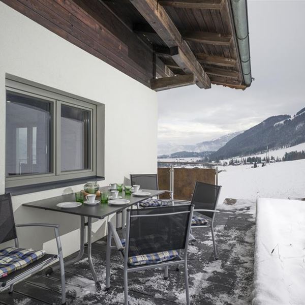 Chalet Strobl Terasse