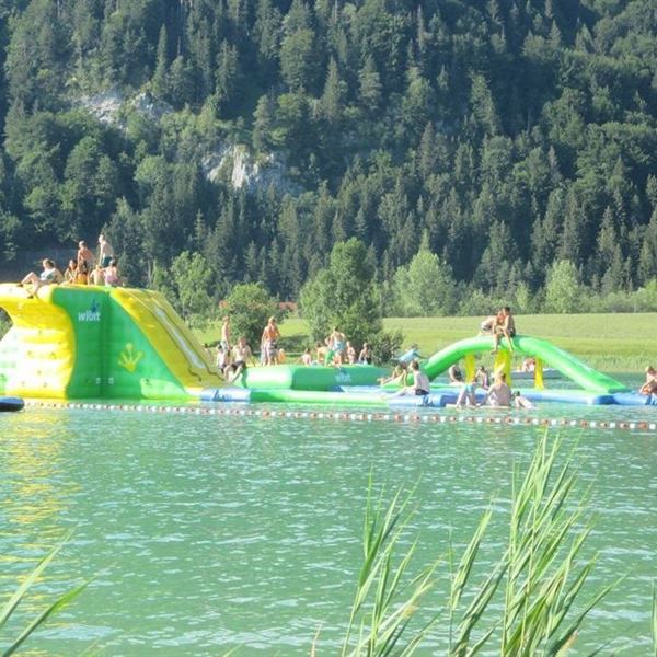 Der neue Aqua-Funpark am Ostufer