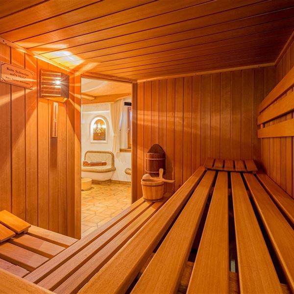 Entspannen in der Sauna