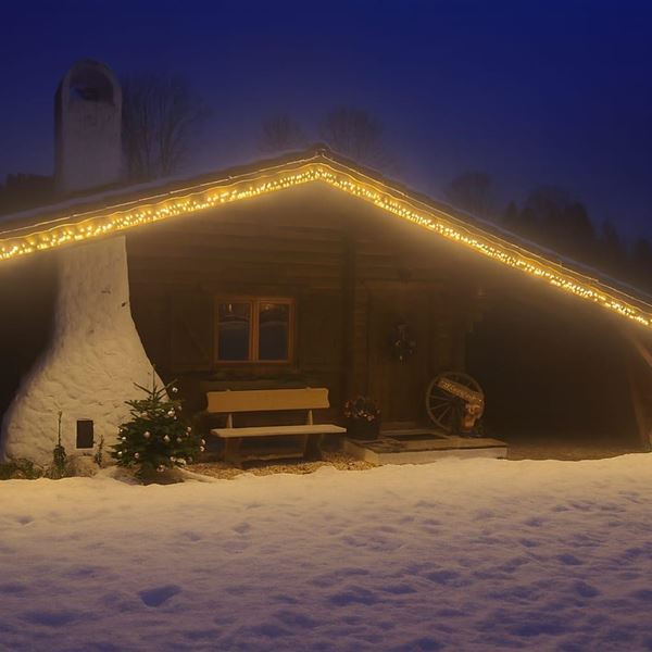 Ferienhäusl Kreuzginz Winter