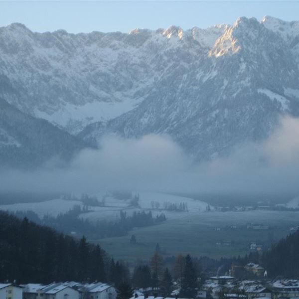 Haus Salvenmoser Blick im Frühling