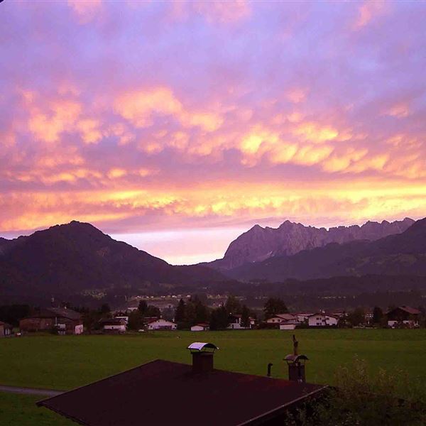 Kaiserpanorama mit Abendrot