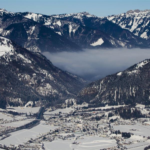 Kaiserwinkl_Bergpanorama Kössen Aussicht