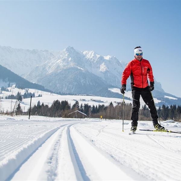 Kaiserwinkl, Winter, Langlaufen