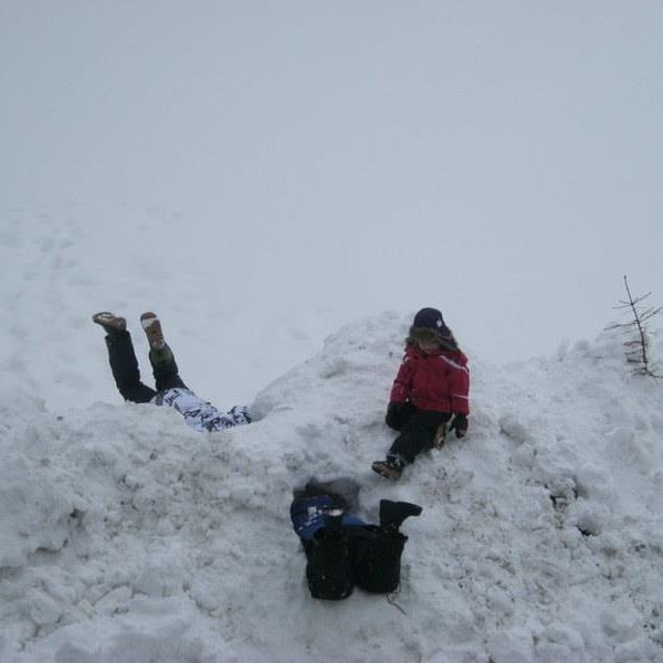 Schneehöhlen bauen