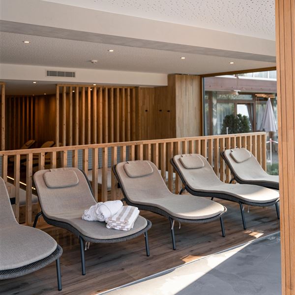 Schwimmbad Ruhebereich