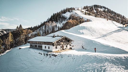 Scheibenwaldhütte am Unterberg in Kössen