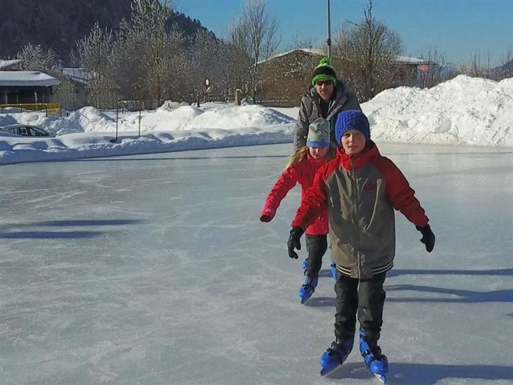 Eislaufplatz in Walchsee