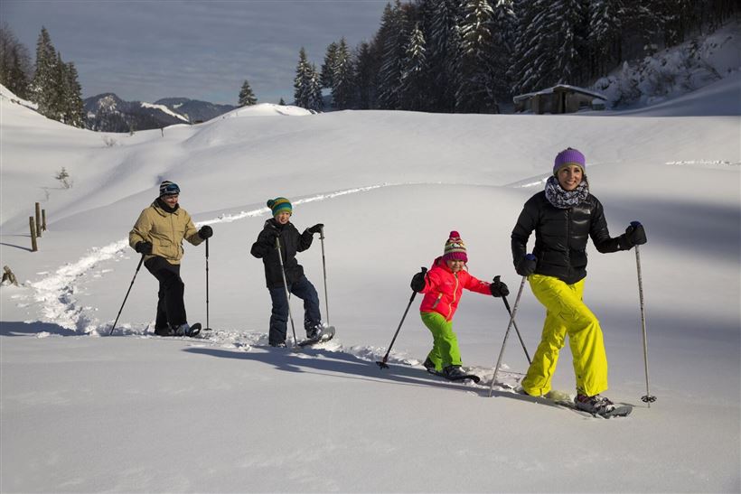 Kaiserwinkl_Schöne Aussicht_Schneeschuhwandern