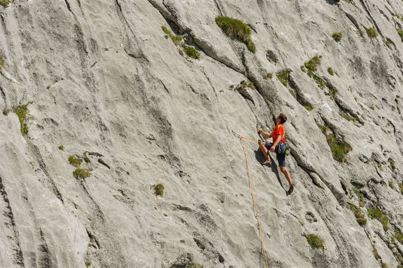 Scheffau_Klettergarten Multerkarwand_Wilder Kaiser