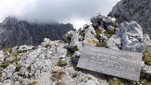 Vicinity: Kaiserschützen via ferrata