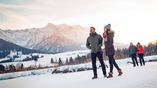 Kaiserwinklrunde Winterwandern