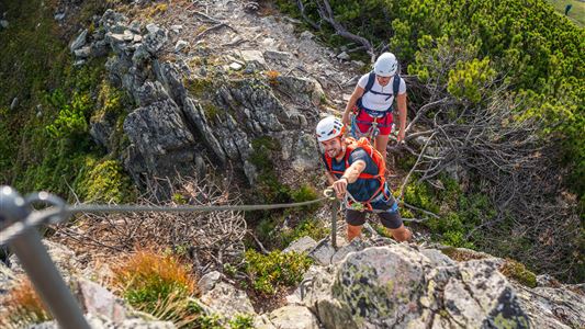 Umgebung: Klettersteig Himmel & Henne Fieberbrunn