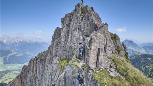 Umgebung: Klettersteig Marokka Fieberbrunn