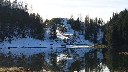 Mühlberghof und Taubenseehütte