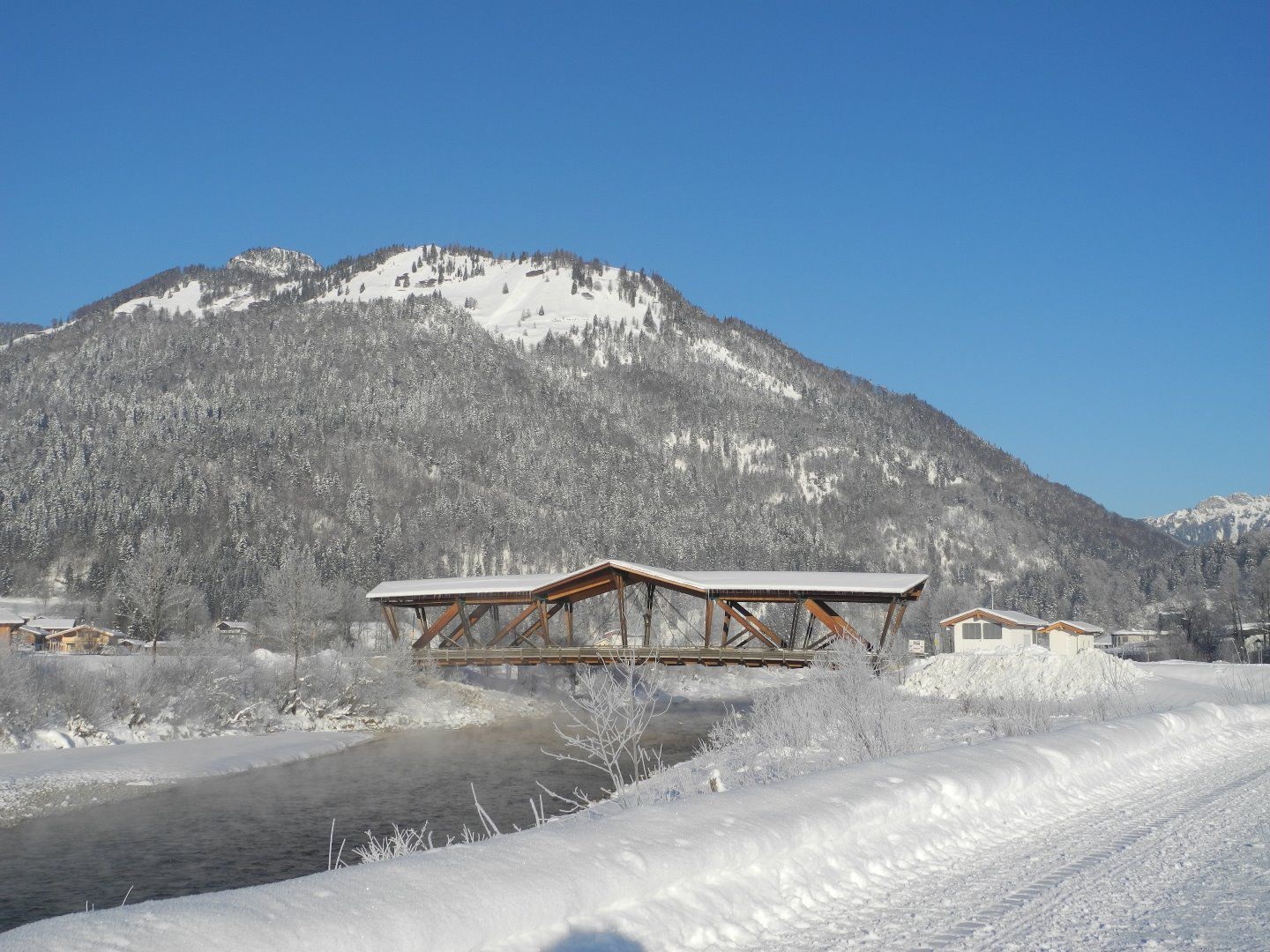 Achendammrundweg Winter